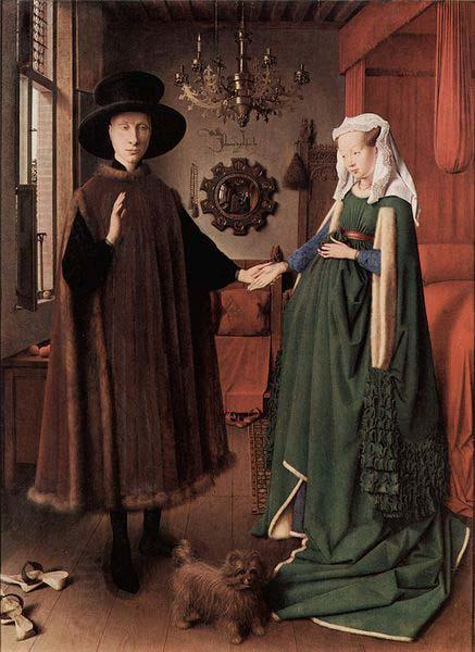 Jan Van Eyck The Arnolfini Portrait China oil painting art